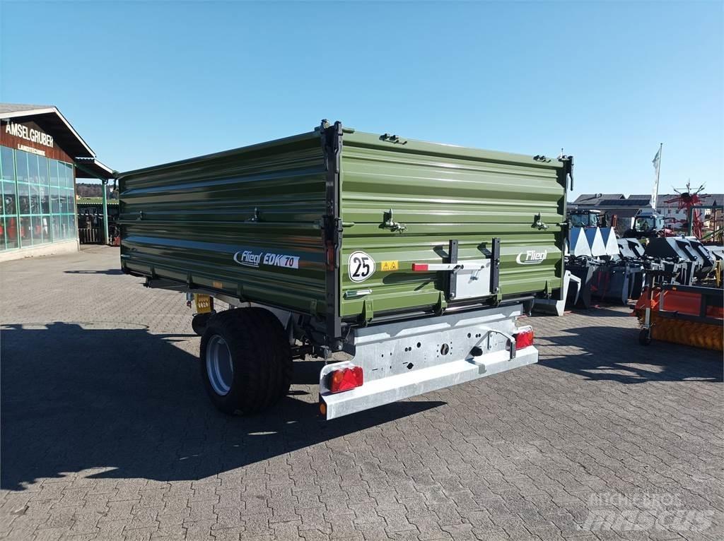 Fliegl EDK 70 FOX Ανατρεπόμενες ρυμούλκες