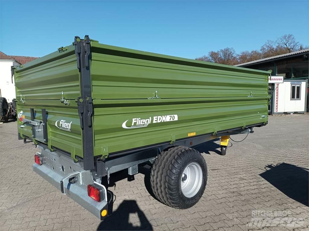 Fliegl EDK 70 FOX Ανατρεπόμενες ρυμούλκες