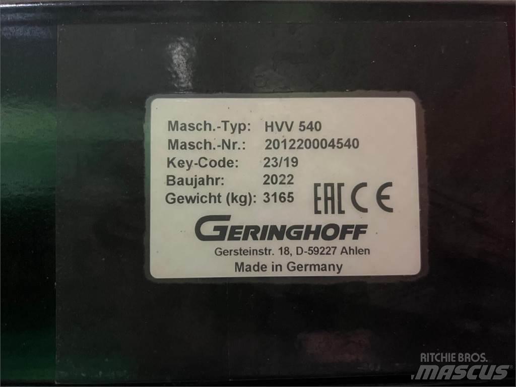 Geringhoff HVV 540 Εξαρτήματα θεριζοαλωνιστικών μηχανών