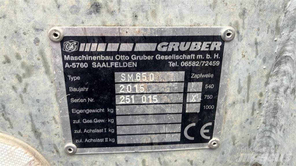 Gruber SM 650 Διασκορπιστές κοπριάς
