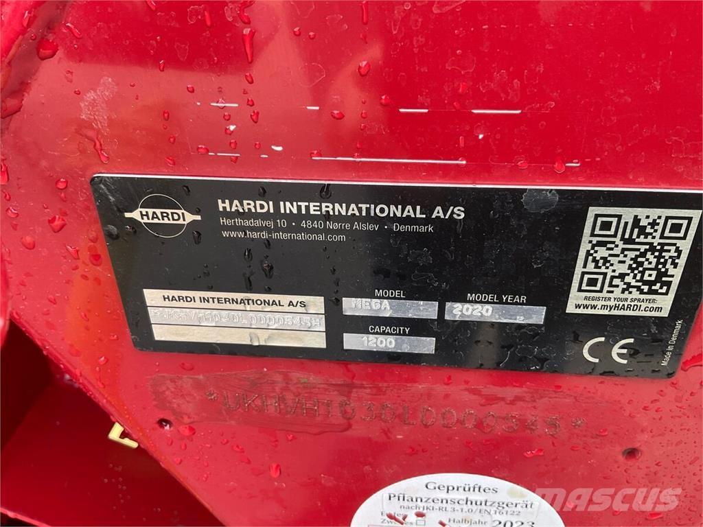 Hardi MEGA 1200 Ρυμουλκούμενα ψεκαστικά