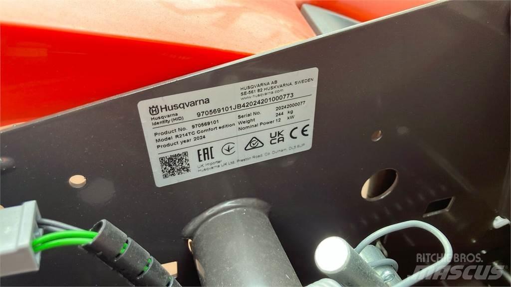 Husqvarna R 214TC Άλλα μηχανήματα φροντίδας εδάφους