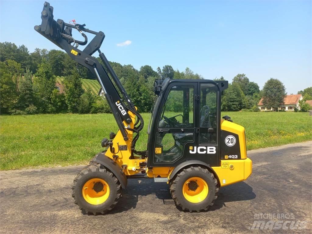 JCB 403 Agri Εμπρόσθιοι φορτωτές και σκαπτικά