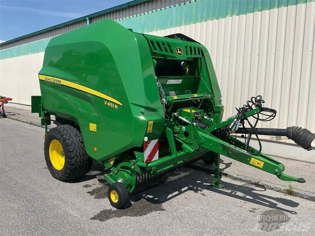 John Deere V451R Πρέσες κυλινδρικών δεμάτων