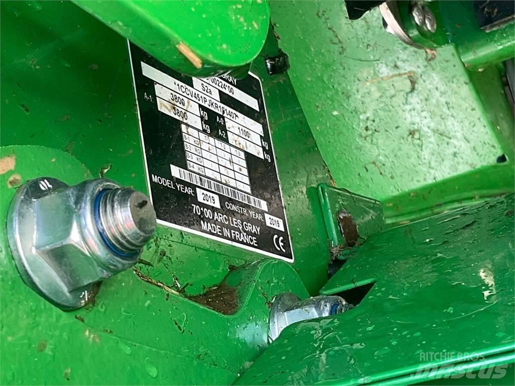 John Deere V451R Πρέσες κυλινδρικών δεμάτων
