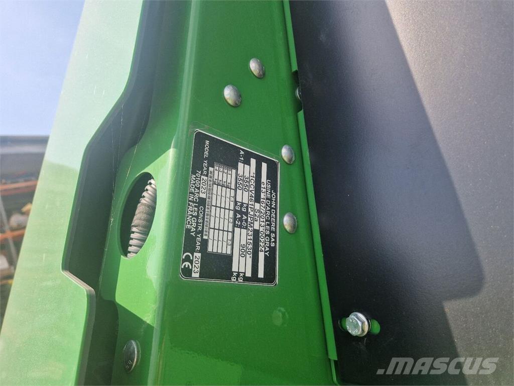 John Deere V461M Πρέσες κυλινδρικών δεμάτων