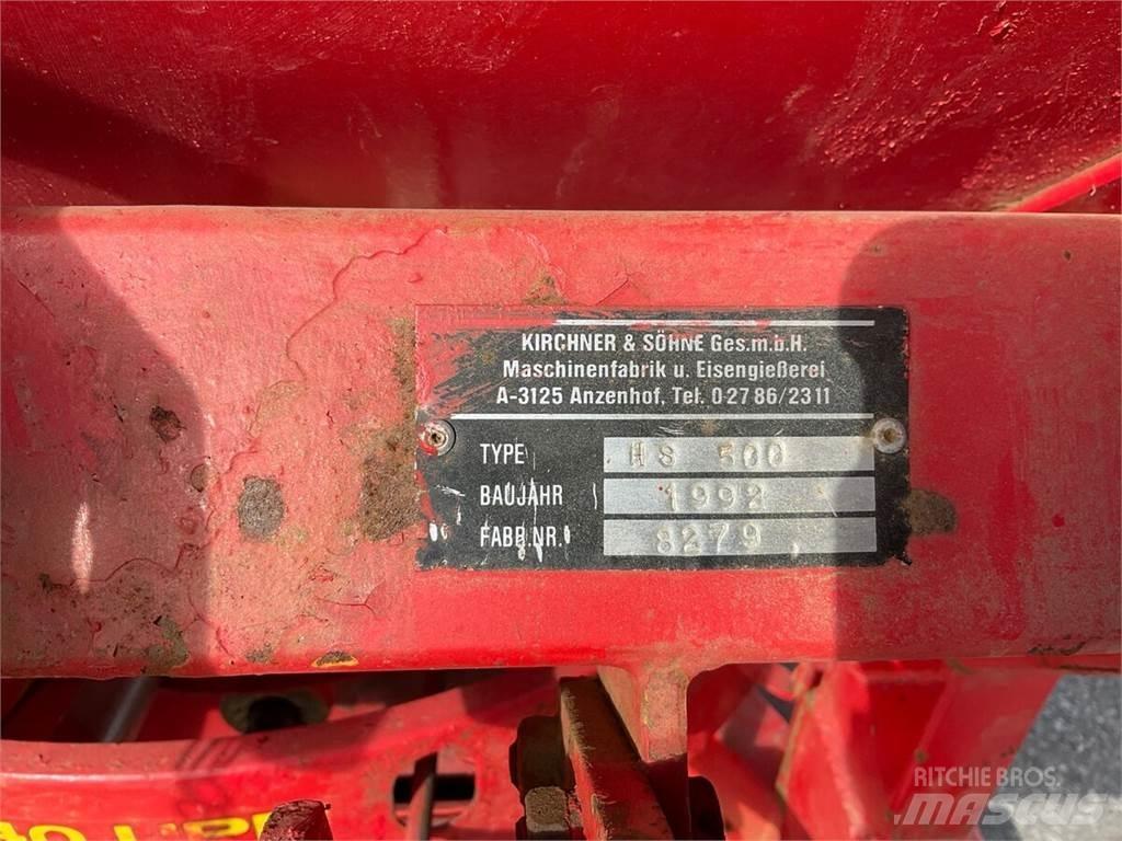 Kirchner HS 500 Άλλες μηχανές λιπασμάτων και εξαρτήματα