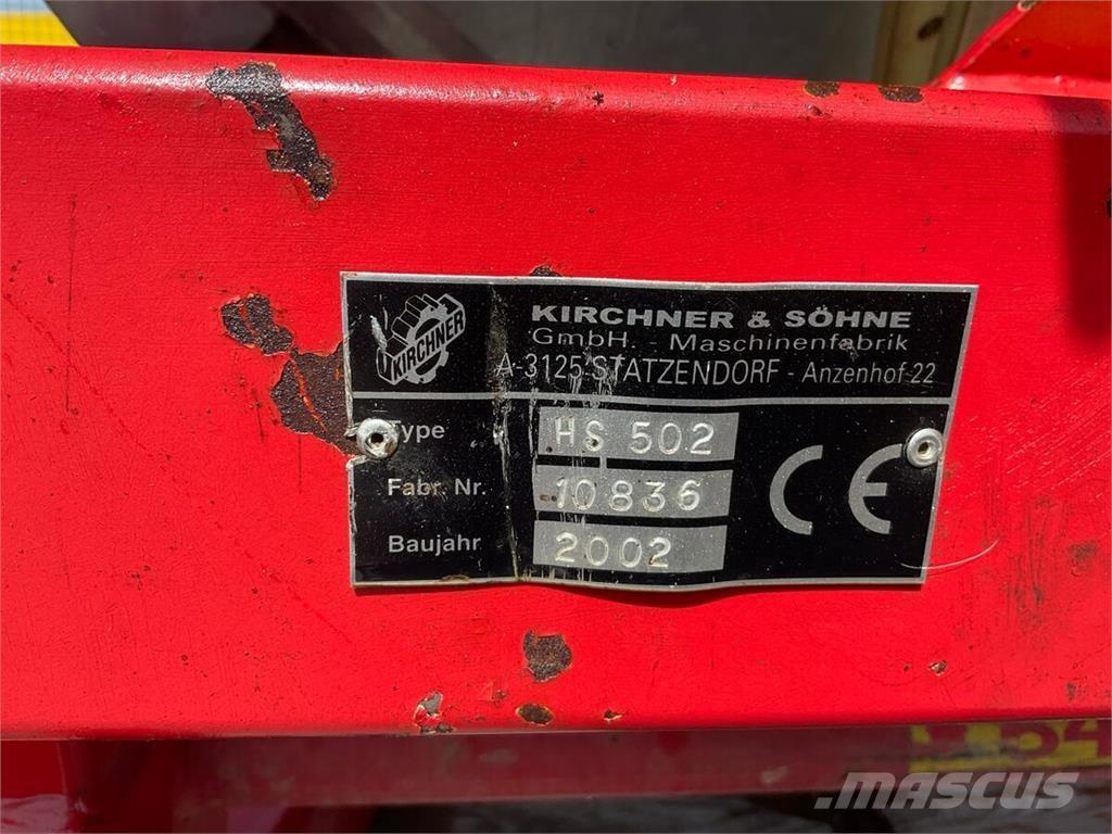 Kirchner HS502 Άλλες μηχανές λιπασμάτων και εξαρτήματα