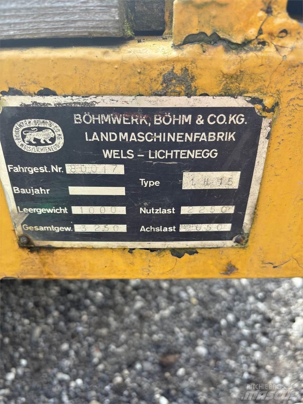  Ködel & Böhm Anhänger Λοιπές ρυμούλκες