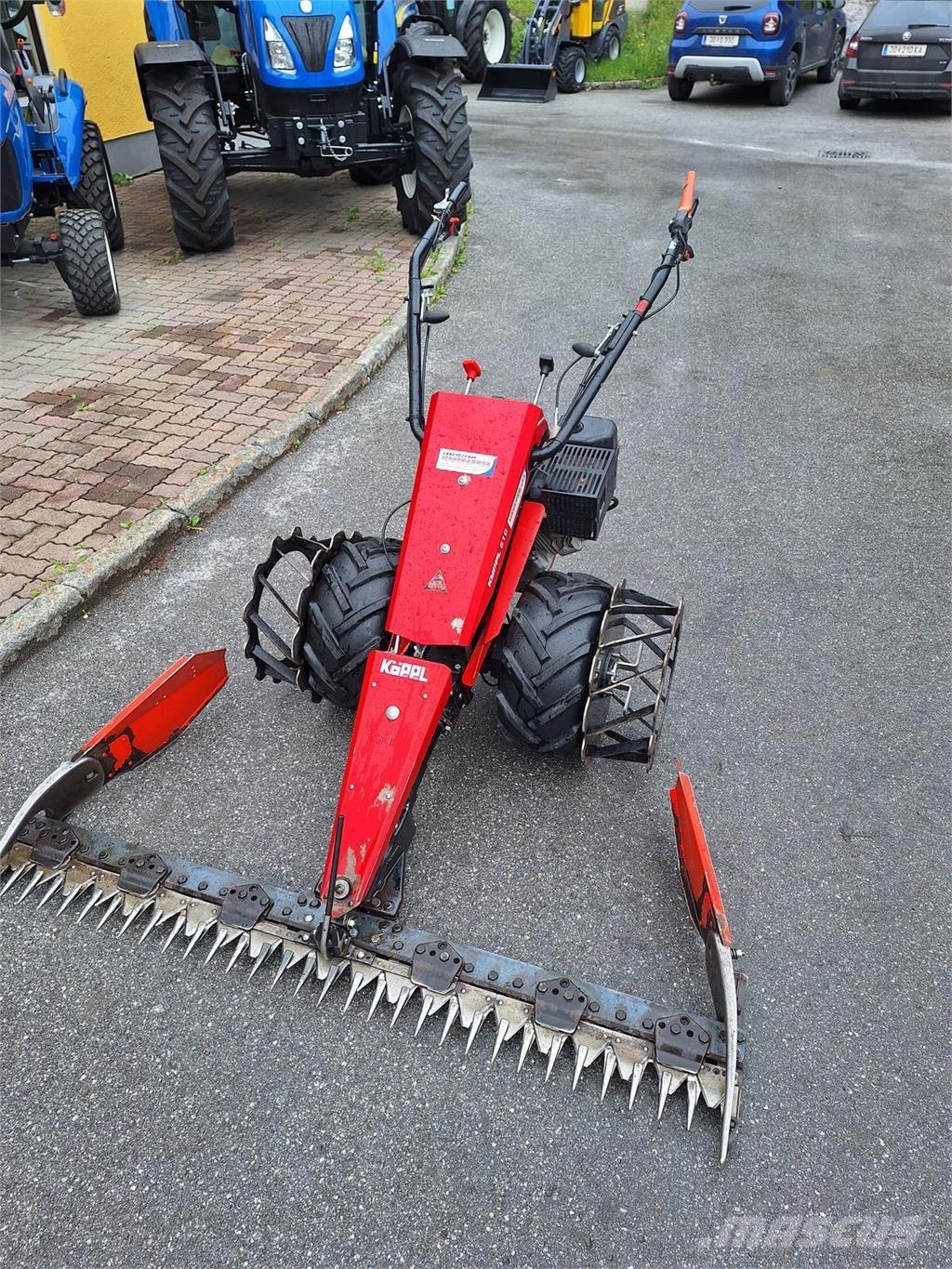 Köppl Serie 4K 512 Χορτοκοπτικά με καθιστό χειριστή