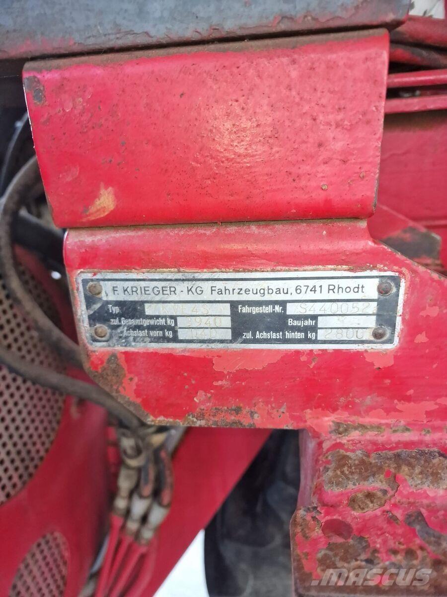  Krieger KVE 4S Τρυγητές