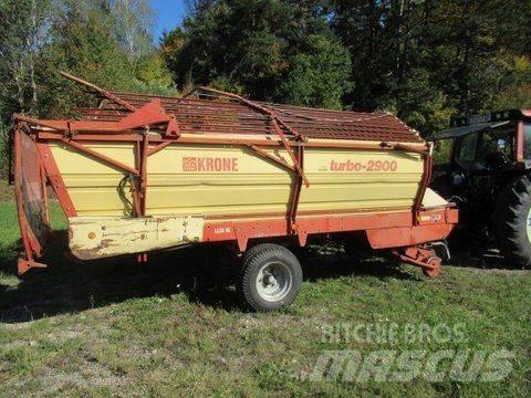 Krone Turbo 2900 Ρυμούλκα με διάταξη αυτοφόρτωσης