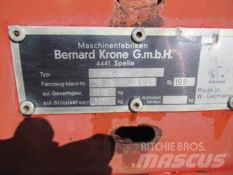 Krone Turbo 2900 Ρυμούλκα με διάταξη αυτοφόρτωσης