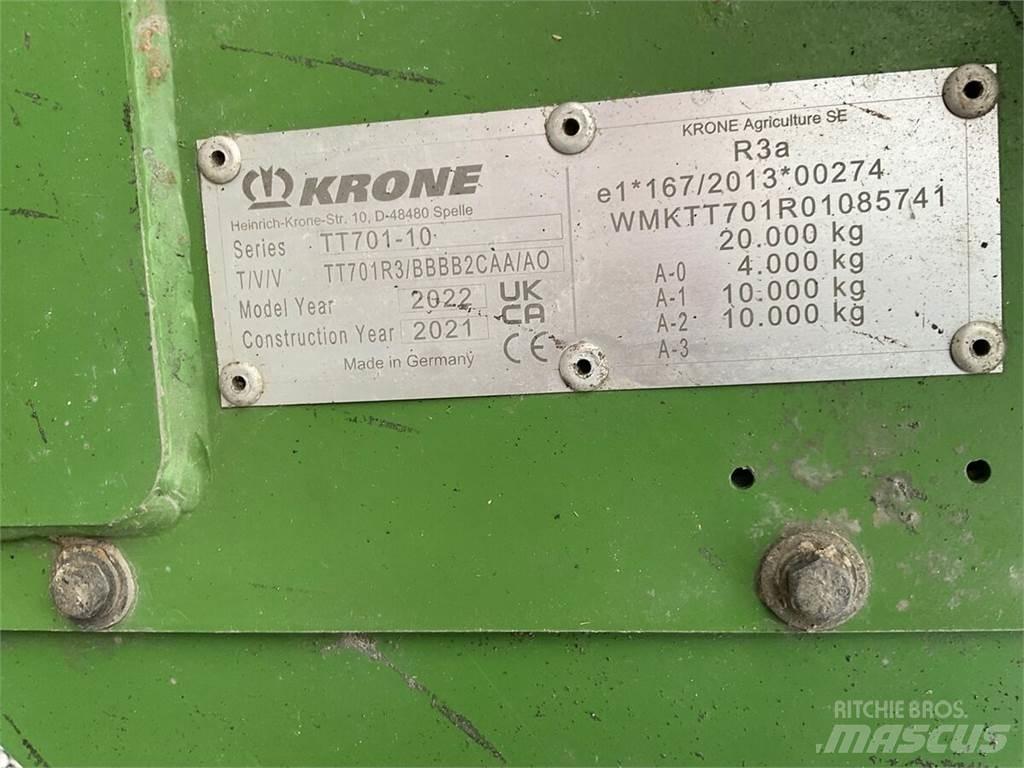 Krone TX 460 GL Ρυμούλκα με διάταξη αυτοφόρτωσης