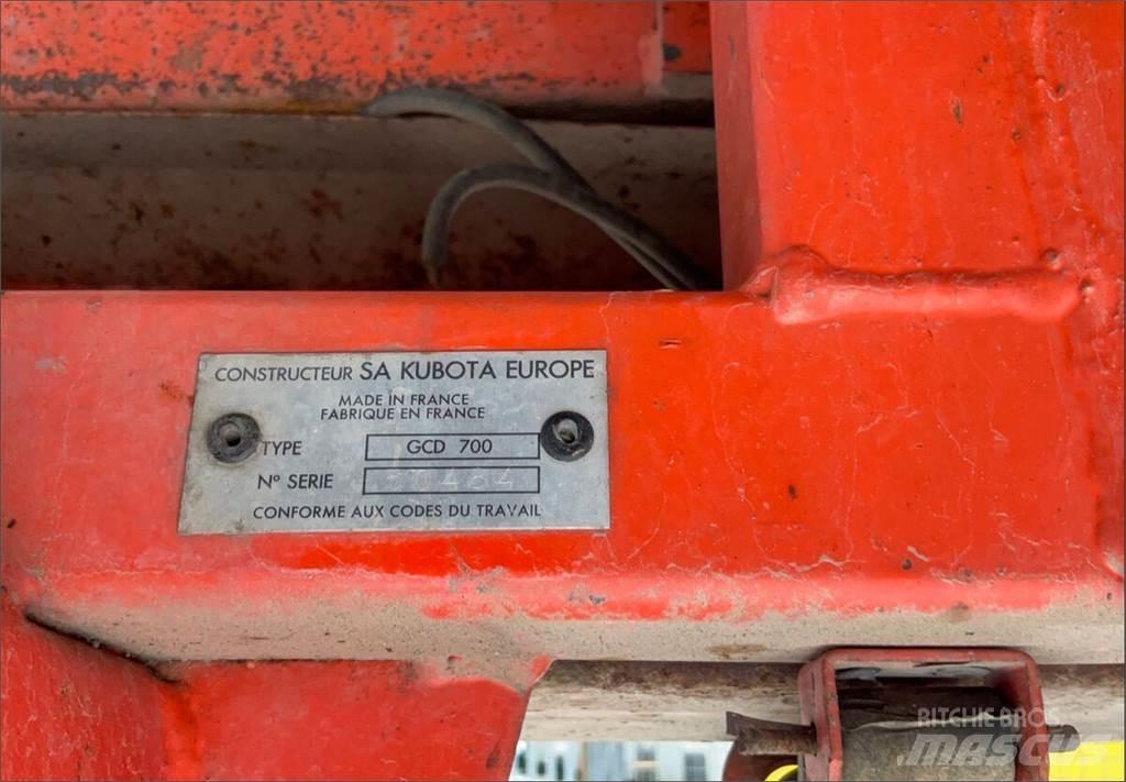 Kubota GCD 700 Άλλα μηχανήματα φροντίδας εδάφους