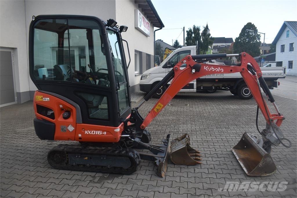Kubota KX016-4 Εκσκαφάκι (διαβολάκι) < 7t