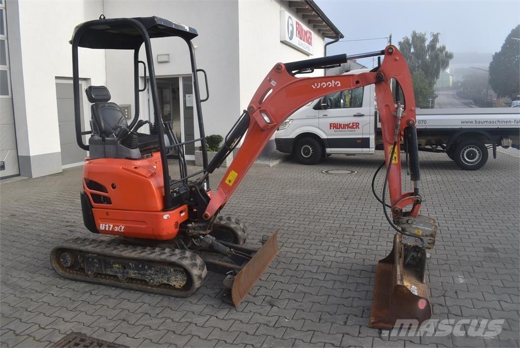 Kubota U17-3a Εκσκαφάκι (διαβολάκι) < 7t