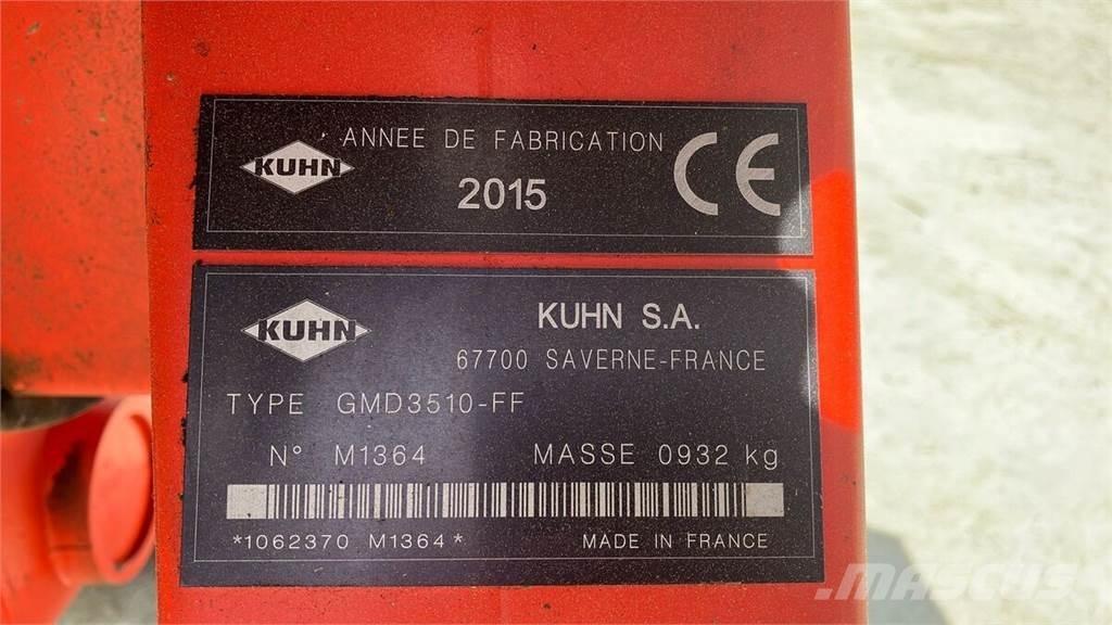 Kuhn GMD 3510 FF Χορτοκοπτικά
