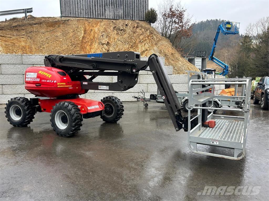 Manitou 160ATJ + Ανυψωτήρες με αρθρωτό βραχίονα