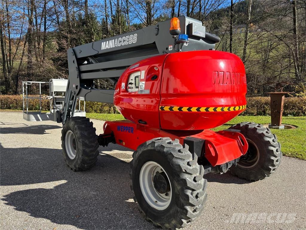 Manitou 160ATJ + Ανυψωτήρες με αρθρωτό βραχίονα