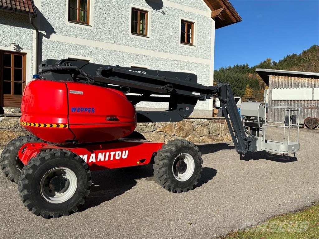 Manitou 160ATJ + Ανυψωτήρες με αρθρωτό βραχίονα