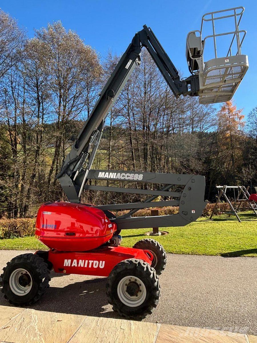 Manitou 160ATJ + Ανυψωτήρες με αρθρωτό βραχίονα