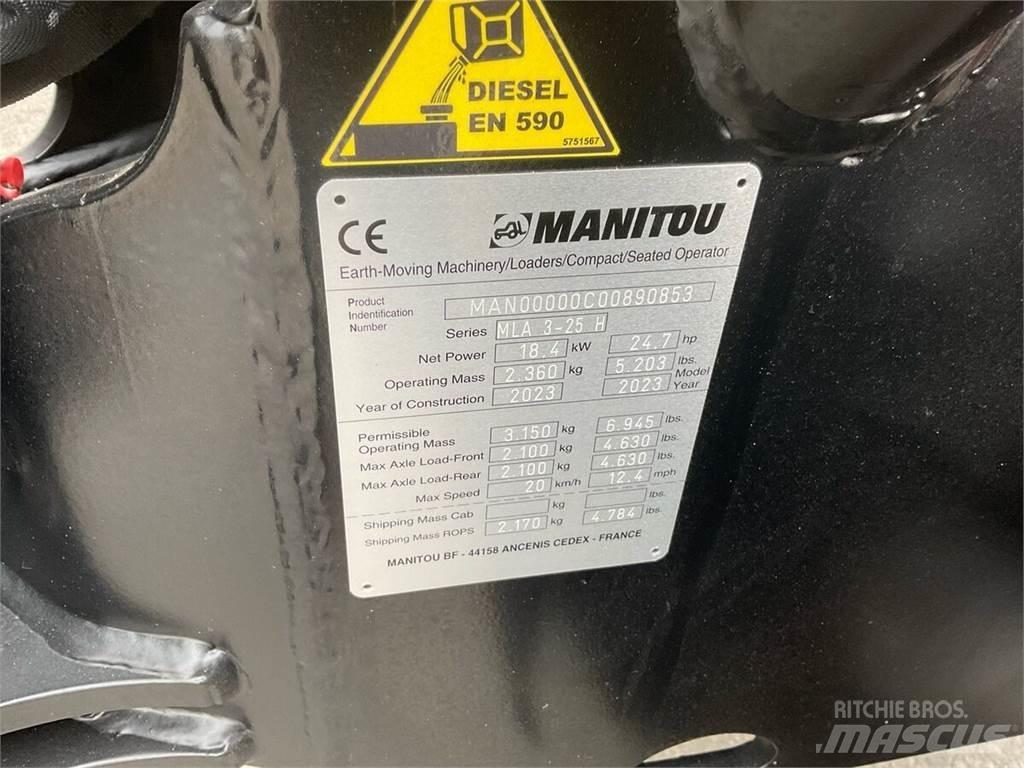Manitou MLA 3-25 H Εμπρόσθιοι φορτωτές και σκαπτικά