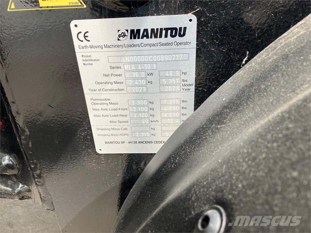 Manitou MLA 4-50 Εμπρόσθιοι φορτωτές και σκαπτικά