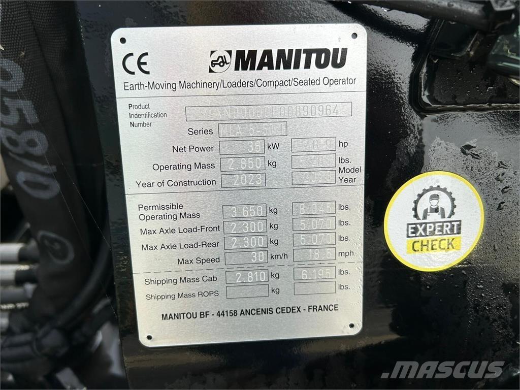 Manitou MLA 5-50 Εμπρόσθιοι φορτωτές και σκαπτικά