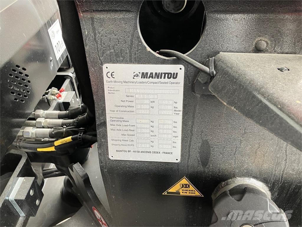 Manitou MLA 5-50 Εμπρόσθιοι φορτωτές και σκαπτικά