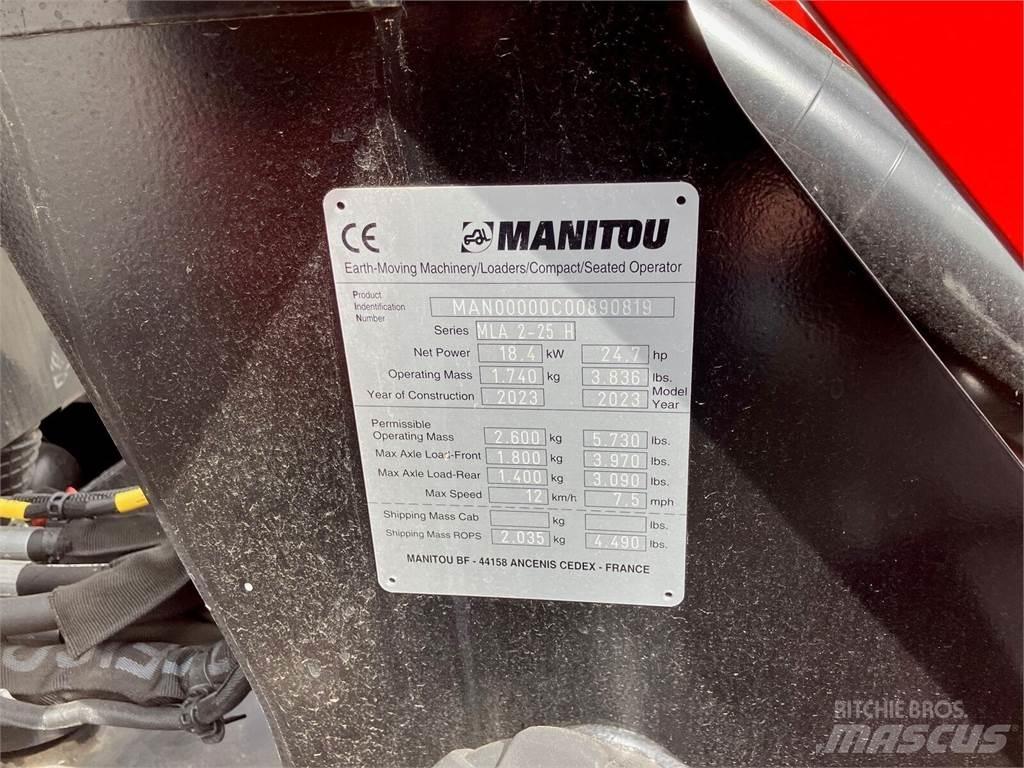 Manitou MLA2-25 Εμπρόσθιοι φορτωτές και σκαπτικά
