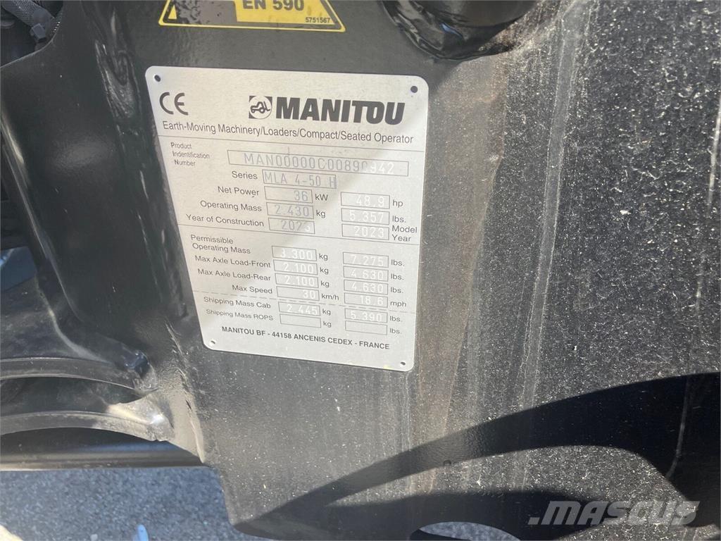 Manitou MLA4-50 Εμπρόσθιοι φορτωτές και σκαπτικά