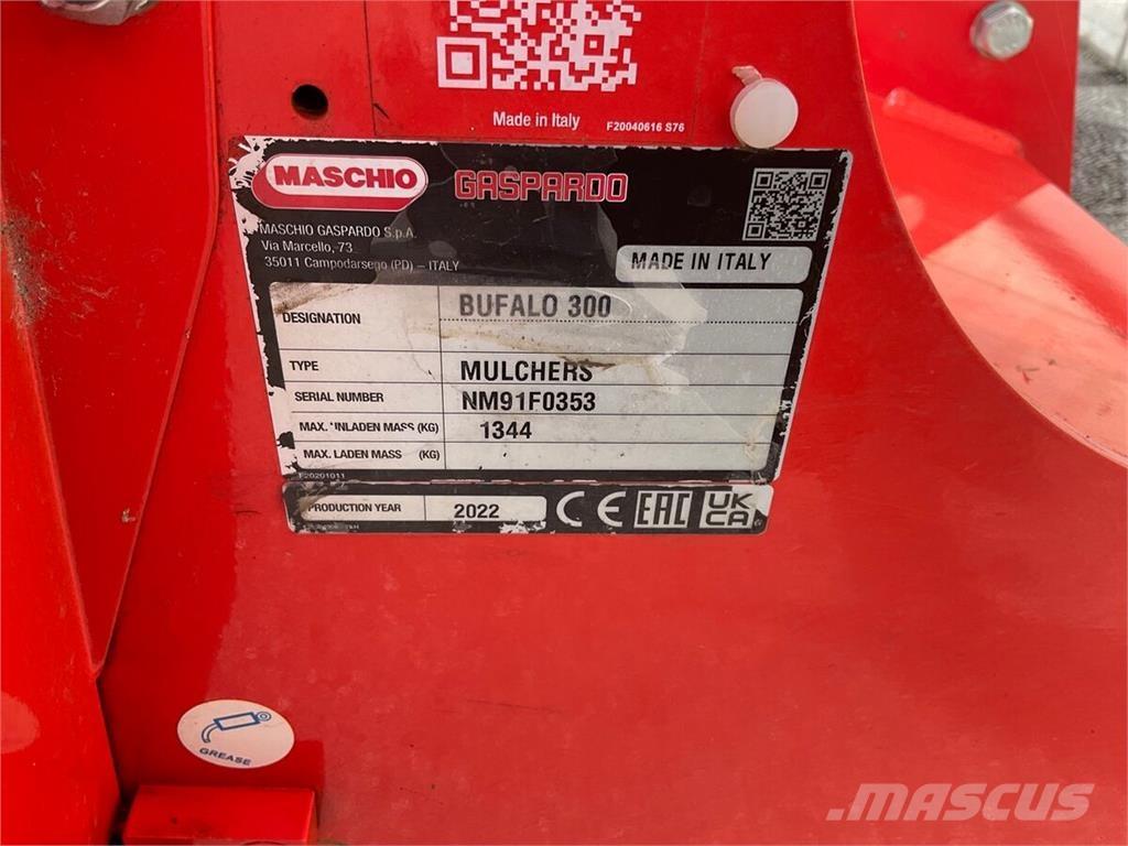 Maschio Bufalo 300 Χορτοκοπτικά και κορυφολόγοι βοσκοτόπων