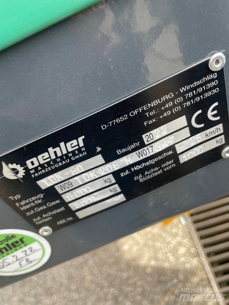 Oehler TDK 80 Ανατρεπόμενες ρυμούλκες