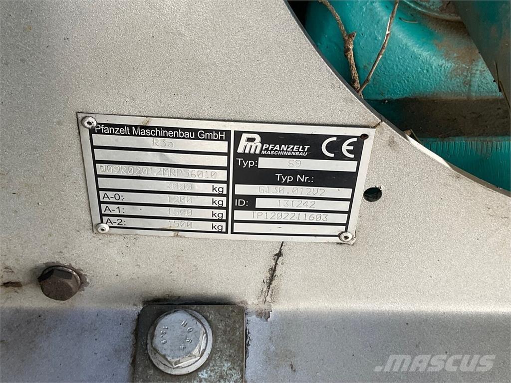 Pfanzelt S 9 / LK4267 Ρυμούλκες δασοπονίας