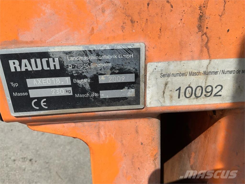 Rauch AXEO 18.1 Άλλα μηχανήματα φροντίδας εδάφους