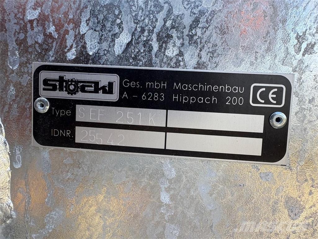  Stöckl SEF 251 K Λοιπός εξοπλισμός συγκομιδής χορτονομής