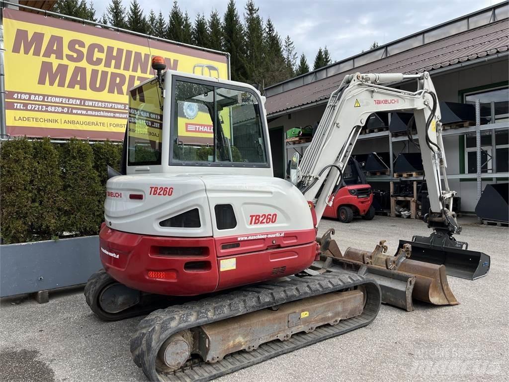 Takeuchi TB 260 Εκσκαφάκι (διαβολάκι) < 7t
