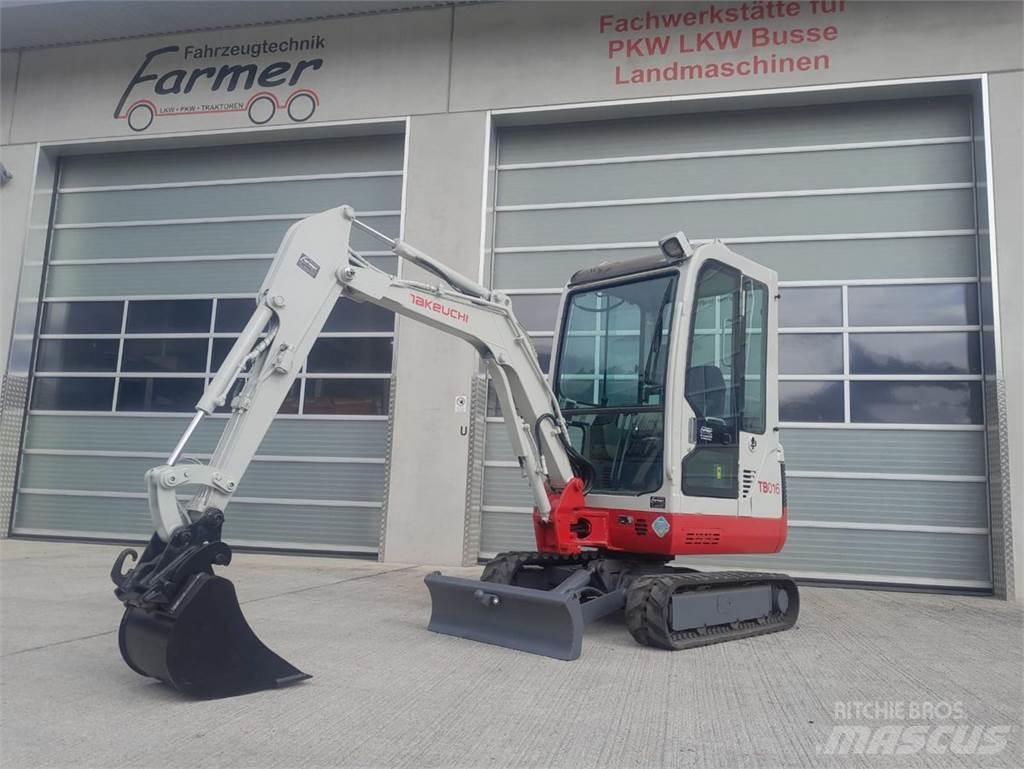 Takeuchi TB016 Εκσκαφάκι (διαβολάκι) < 7t