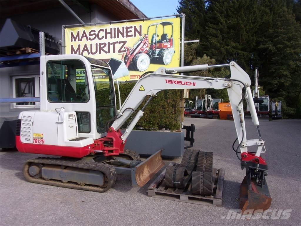 Takeuchi TB125 Εκσκαφάκι (διαβολάκι) < 7t