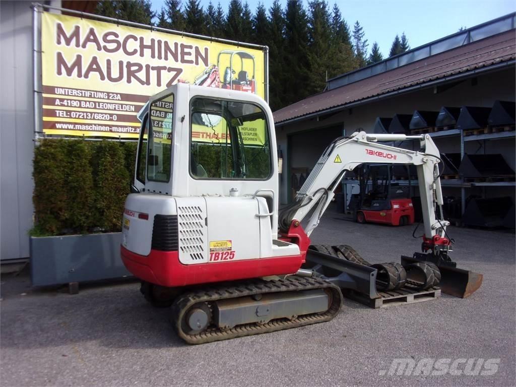 Takeuchi TB125 Εκσκαφάκι (διαβολάκι) < 7t