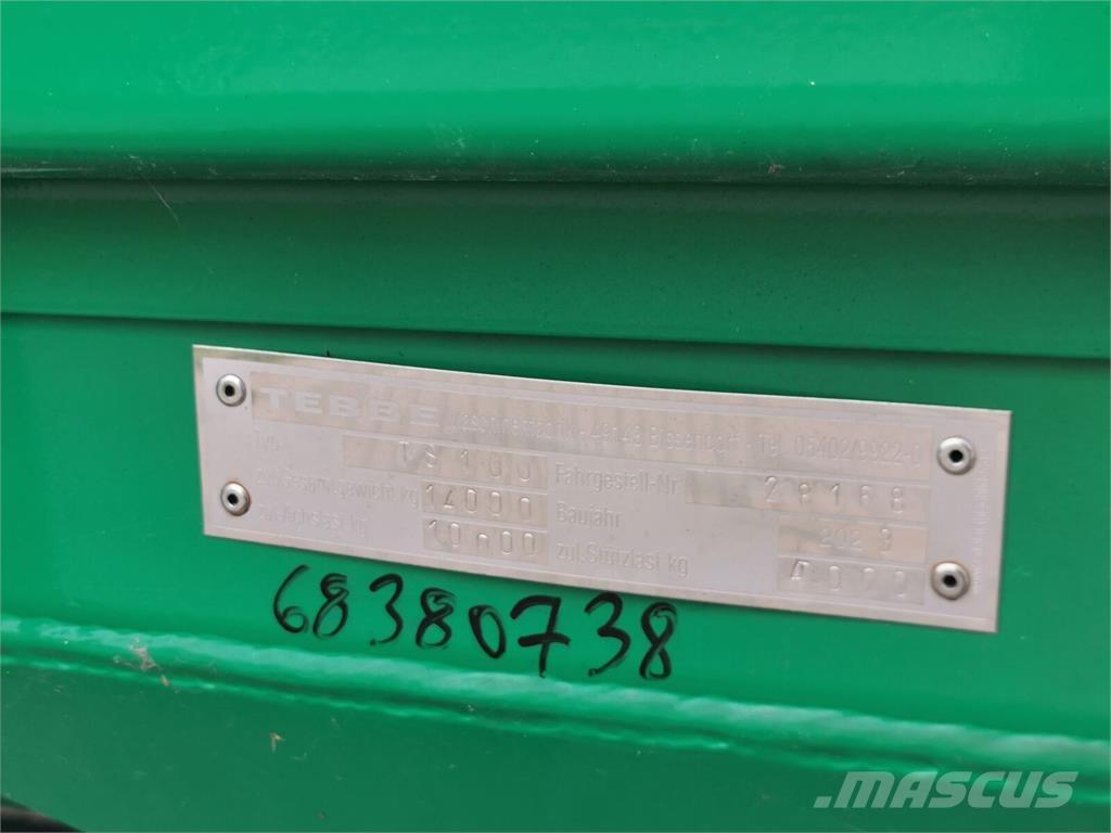 Tebbe TS 100 Διασκορπιστές κοπριάς