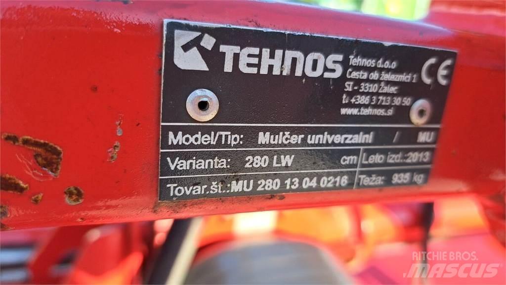 Tehnos 280LW Χορτοκοπτικά και κορυφολόγοι βοσκοτόπων