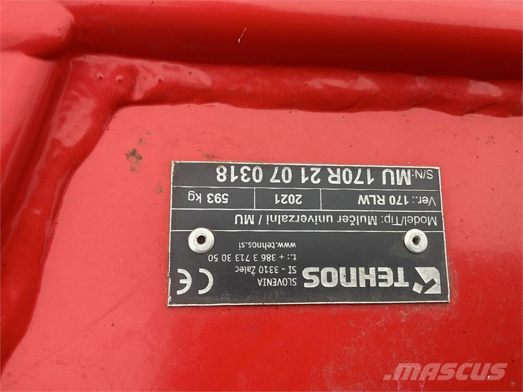 Tehnos MU 170 RLW Χορτοκοπτικά και κορυφολόγοι βοσκοτόπων