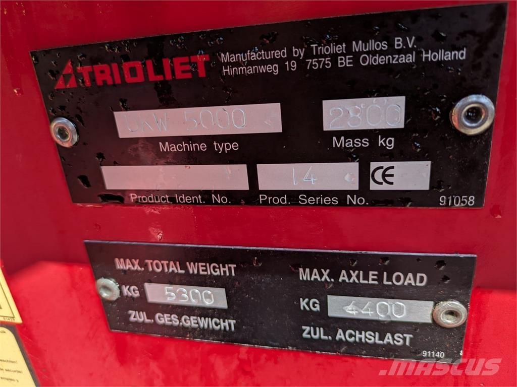 Trioliet UKW 5000 Άλλα γεωργικά μηχανήματα