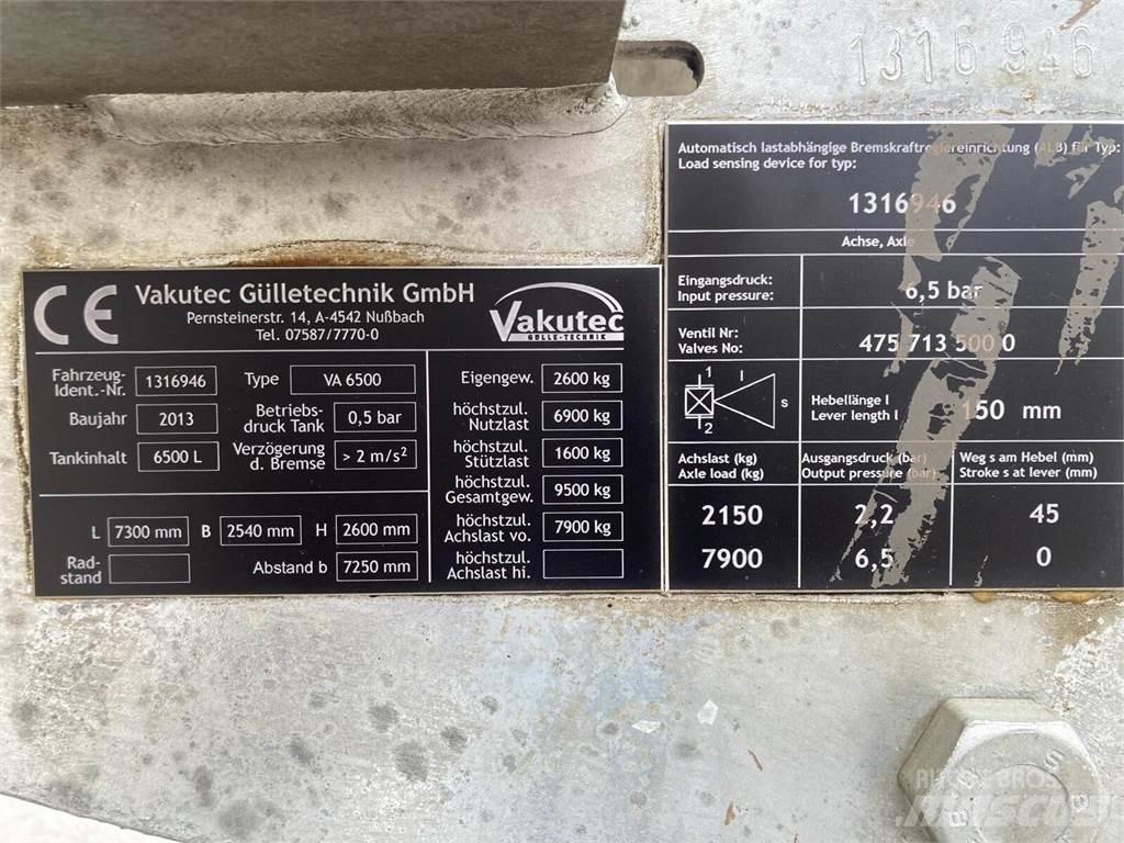  Vakutec VA 6500 Διασκορπιστές λάσπης