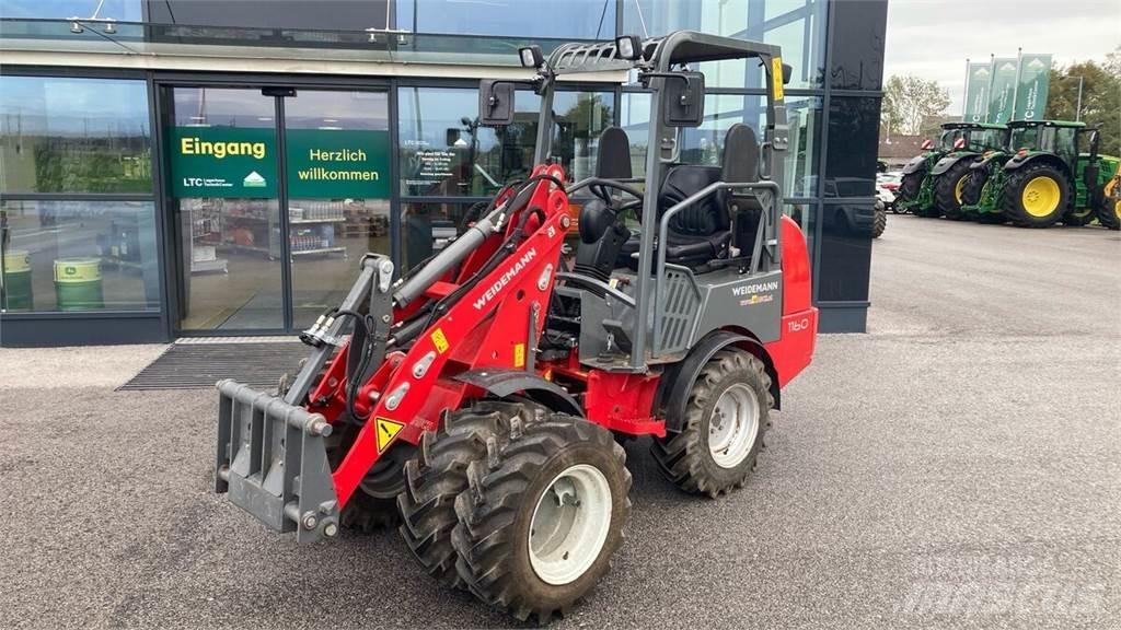 Weidemann 1160 Εμπρόσθιοι φορτωτές και σκαπτικά