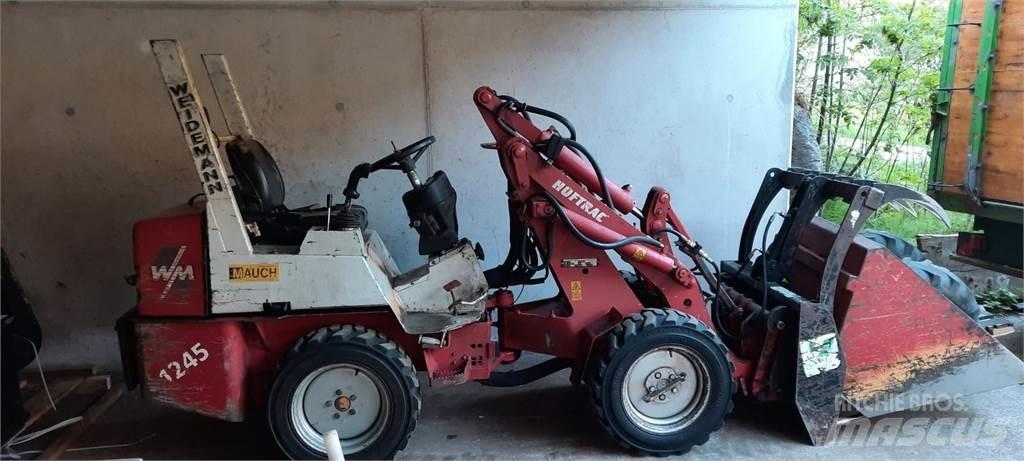 Weidemann 1245 Εμπρόσθιοι φορτωτές και σκαπτικά