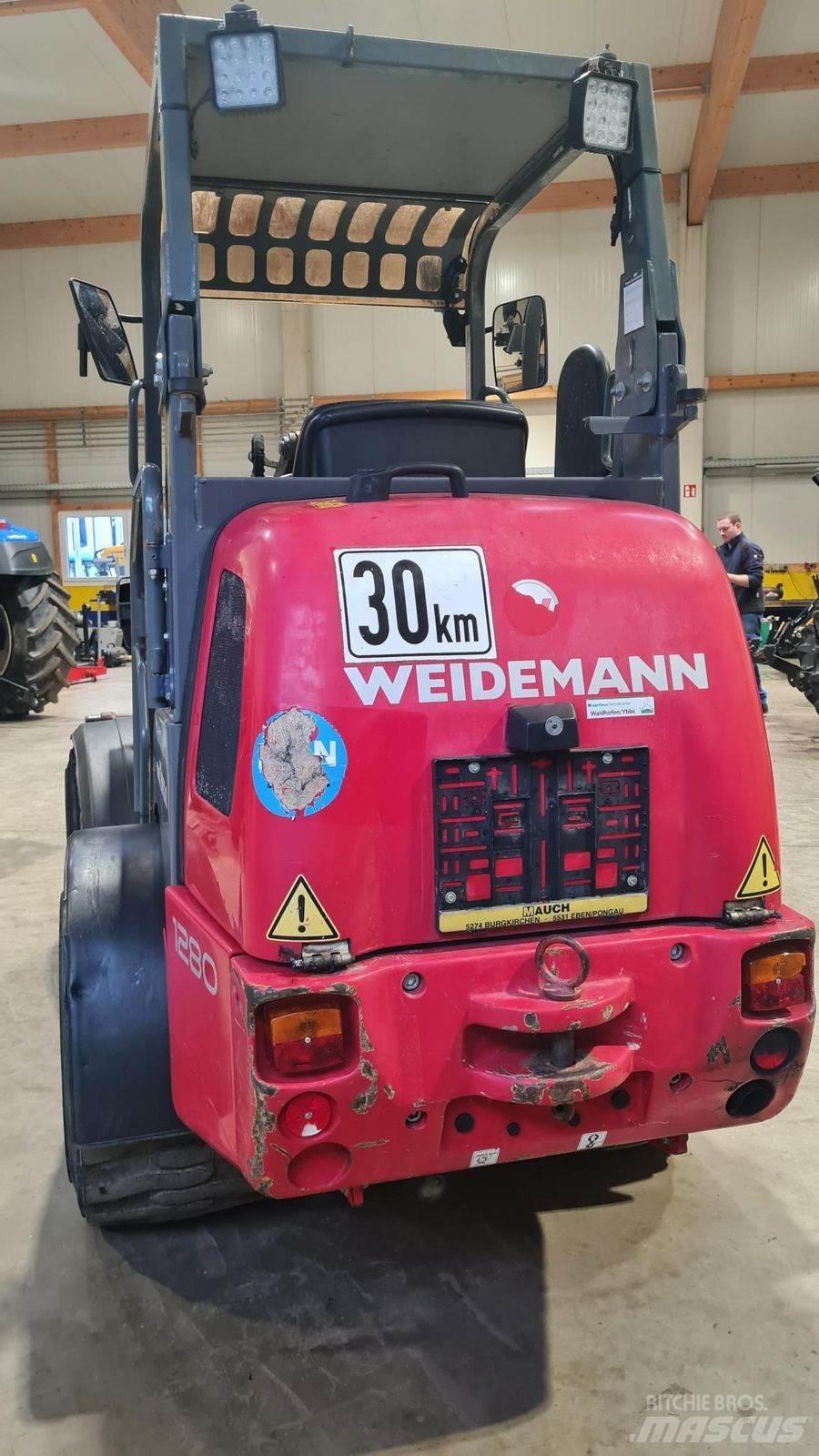 Weidemann 1280 Εμπρόσθιοι φορτωτές και σκαπτικά