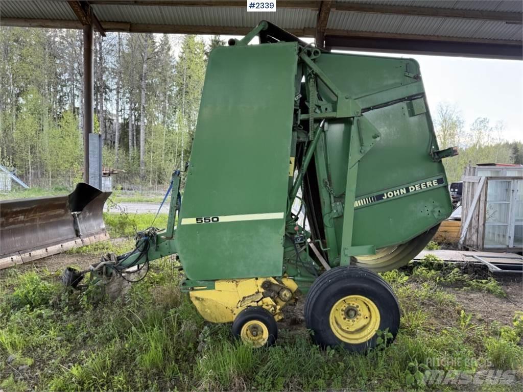 John Deere 550 Πρέσες κυλινδρικών δεμάτων